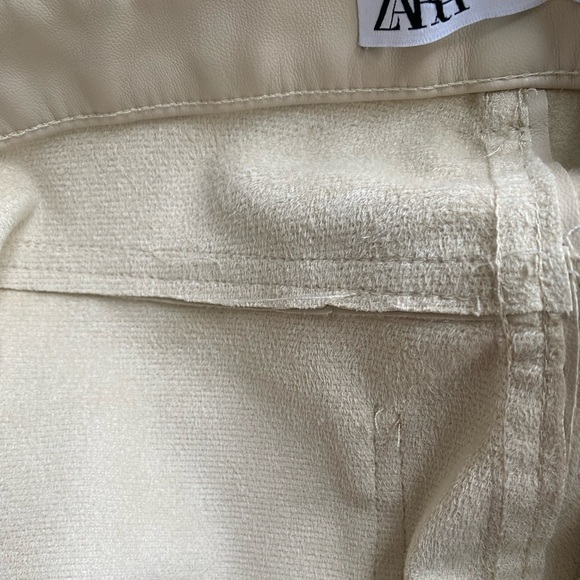 Zara faux leather pants - Picture 3 of 7